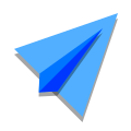 Aereo di carta icon