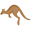 Kangaroo-Emoji icon