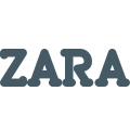 Zara a spanish fast fashion and the world's largest apparel retailer icon