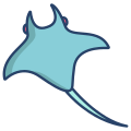 Mantaray Fish icon