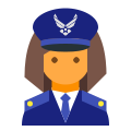 Air Force Commander Female Skin Type 3 icon