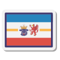 Bandera de Mecklenburg Pomerania Occidental icon