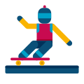 Skateboardfahren icon