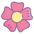 Blumen-Doodle icon