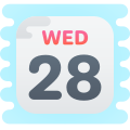 application de calendrier icon