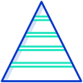 Pyramid Graphic icon