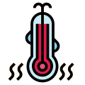 externes kochendes-wetter-ausfüllen-umriss-pongsakorn-tan icon