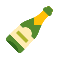 Botella de champagne icon