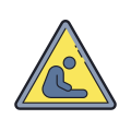 窒息の危険性 icon