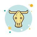 cráneo de vaca icon