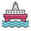 石油海上钻井平台 icon