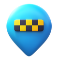 Emplacement du taxi icon