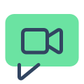 Mensagem de vídeo icon
