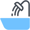 샤워기 및 욕조 icon