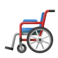 silla de ruedas manual icon