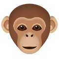 visage de singe icon