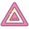 Intermitente de advertencia de peligro icon
