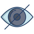 Crossed Eye icon