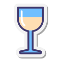 Белое вино icon