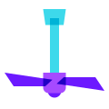 Ceiling Fan off icon