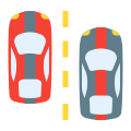 carrera de coches icon