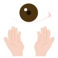 eye donation icon