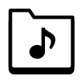 Cartella musica icon