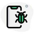 Programming bug in cell phone software and application icon