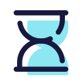 Reloj de arena vacío icon