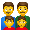 familia--hombre-hombre-niña-niño icon