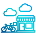 Delivery Bike icon