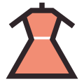 ドレス背面図 icon