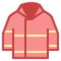 Abrigo de bombero icon