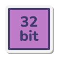 32 bits icon