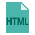 HTML Filetype icon