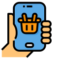 Mobile Shopping icon