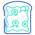 Blueberry Toast icon