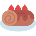 roll cake icon