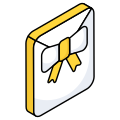 Christmas Gift Envelope icon