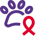 Wild animal affected with a Cancer disease icon
