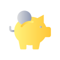 Put Coin Into Piggy Bank icon