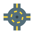 Roundabout icon