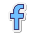 F de Facebook icon