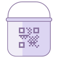 Paint Bucket With QR icon