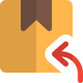 Returning of an item to the owners shipping address icon