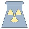 Central nuclear icon