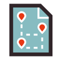 Itinerary icon