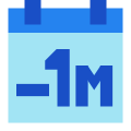 Минус 1 месяц icon