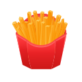 감자튀김 이모티콘 icon