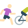 correr-tras-bicicleta-piel-tipo-1 icon